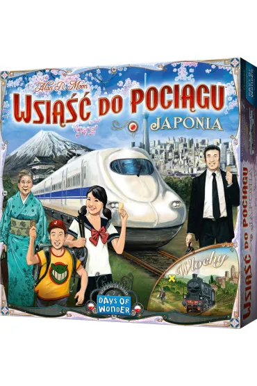 Wsi��� do Poci�gu. Kolekcja Map 7. Japonia i W�ochy - Alan R. Moon