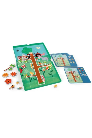 Uk�adanka magnetyczna 20 kart zada� Farma Scratch