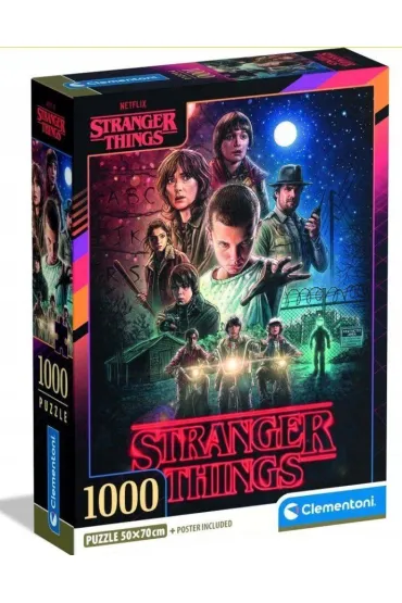 Puzzle 1000 el. Stranger Things Netflix Clementoni