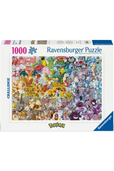 Puzzle 1000 el. Challenge. Pokemon Ravensburger