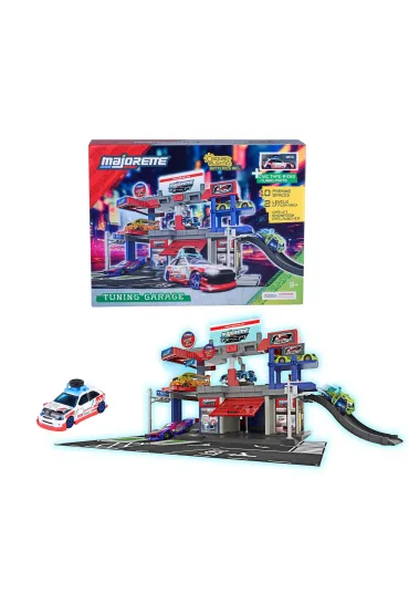 Gara� tuningowy Majorette  + 1 pojazd
