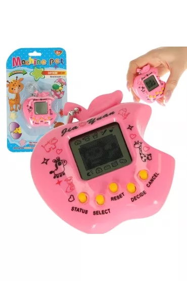 Tamagotchi gra elektroniczna dla dzieci jab�ko r�owy