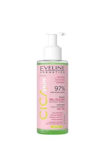 Eveline Cosmetics Cica Skin koj�cy �el-olejek do mycia twarzy 145 ml