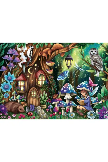 Puzzle 1000 el. Bajkowa kraina Ravensburger