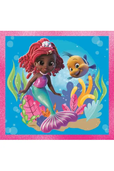 Puzzle 3x48 el. SuperColor. Ariel Clementoni