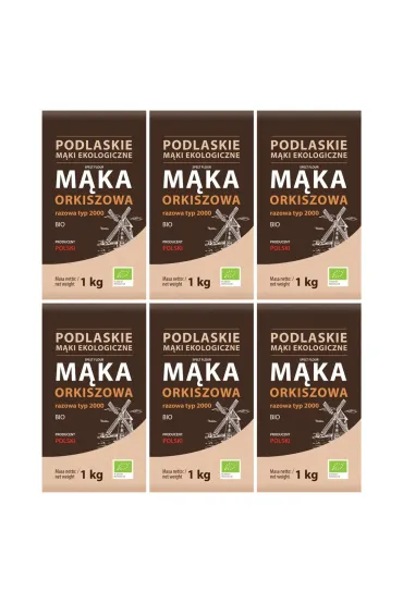 BioLife M�ka Orkiszowa razowa Zestaw 6 kg Bio