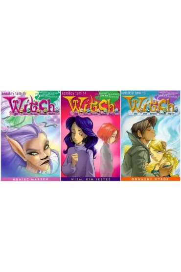 Witch Wiem kim jeste� Komiksy tom 14 / Koniec marze� Komiksy tom 15 / Odwa�ny wyb�r Komiksy tom 16
