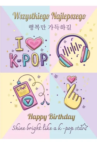 Karnet B6 K-POP MIX