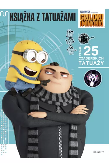 Gru dru i minionki ksi��ka z tatua�ami