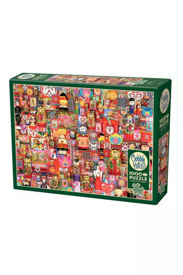 Puzzle 1000 el. Laleczki Cobble Hill - Shelley  Davies