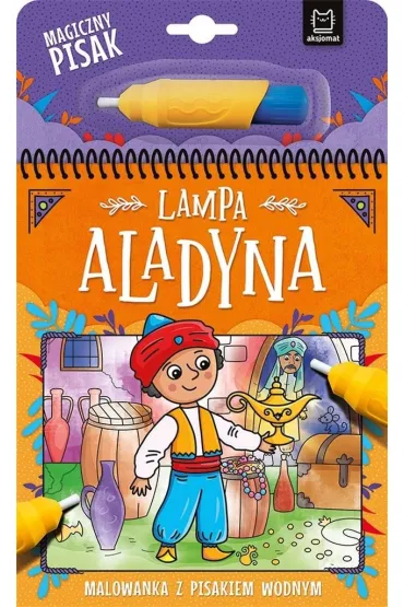 Lampa Aladyna. Malowanka z pisakiem wodnym - Anna Podg�rska