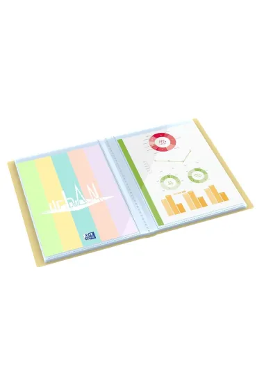 Oxford Album ofertowy A4 Urban Pastel PP mix