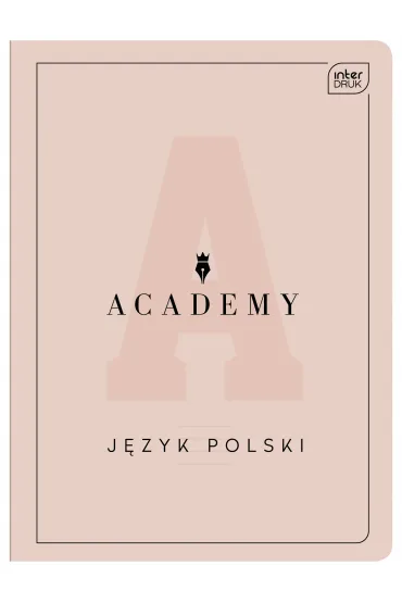 Interdruk Zeszyt tematyczny A4 60 linia 90g Polski Academy Hybrid