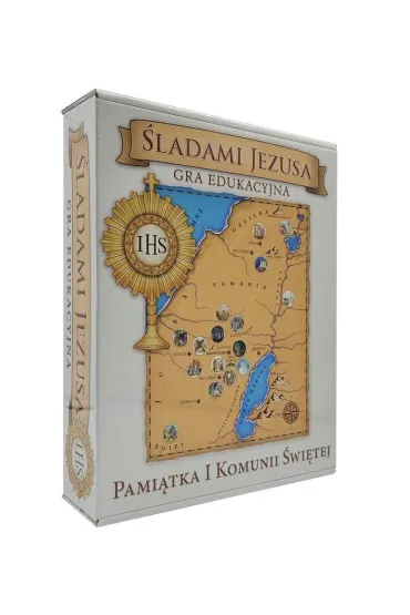 Gra edukacyjna. �ladami Jezusa. Pami�tka I Komunii �wi�tej - Kazimierz Wasilewski