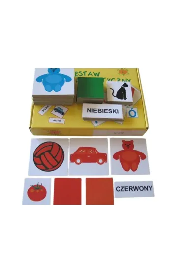 Zestaw dydaktyczny. Kolory