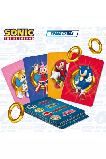 Sonic cards game 99269 Lisciani