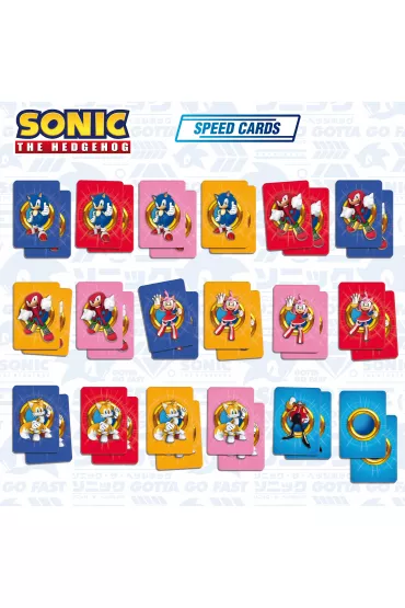 Sonic cards game 99269 Lisciani