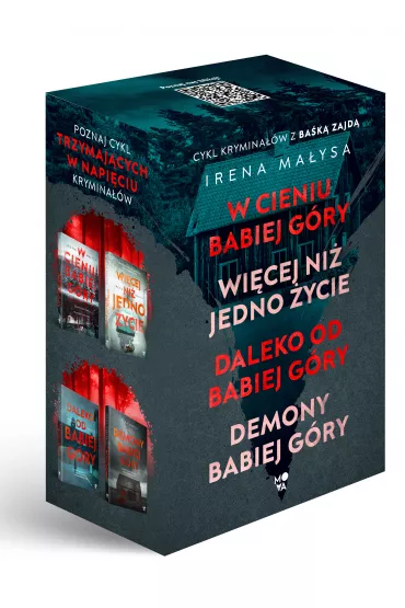 Pakiet Ba�ka Zajda. Tomy 1-4: W cieniu Babiej G�ry, Wi�cej ni� jedno �ycie, Daleko od Babiej G�ry, Demony Babiej G�ry - Irena Ma�ysa