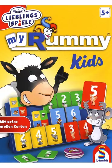Gra Rummy Kids wersja dla dzieci Schmidt Spiele-Gry