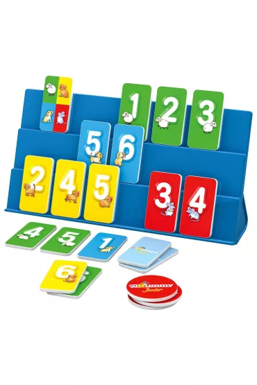 Gra Rummy Kids wersja dla dzieci Schmidt Spiele-Gry