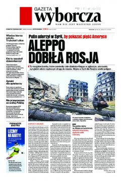 ePrasa Gazeta Wyborcza - Czstochowa 292/2016