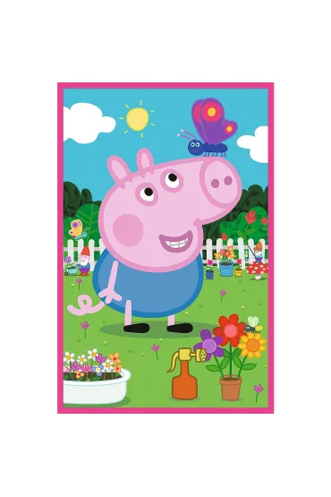 Puzzle 3x50 el. Si�a przyja�ni Peppa Pig Trefl