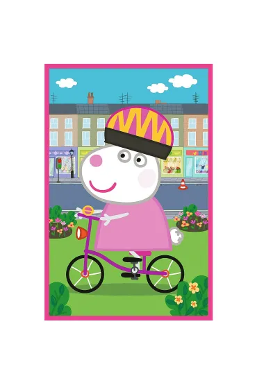Puzzle 3x50 el. Si�a przyja�ni Peppa Pig Trefl