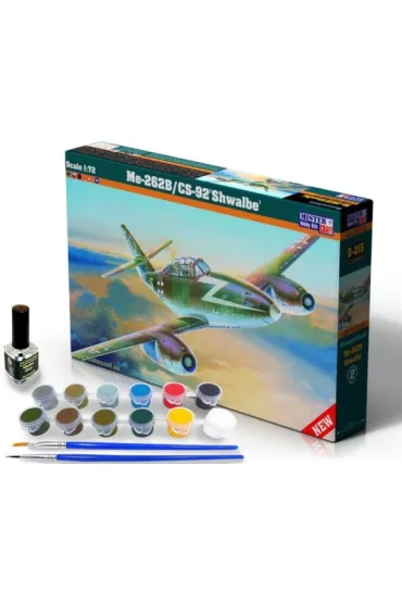 Model samolotu do sklejania Me-262B-1a `Doppelsitzsiger` 1:72 (farby + klej) Olymp Aircraft