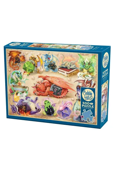 Puzzle 500 Ma�e smoki 113758 Cobble Hill