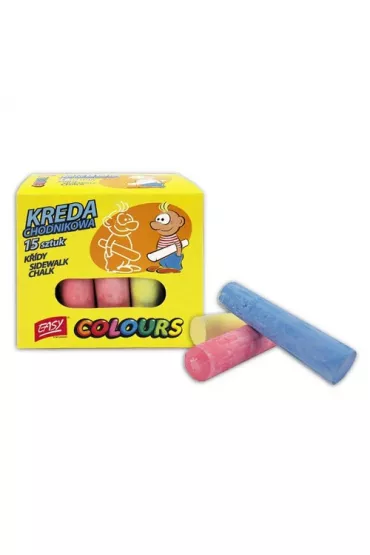 Spokey Kreda chodnikowa 15 szt.