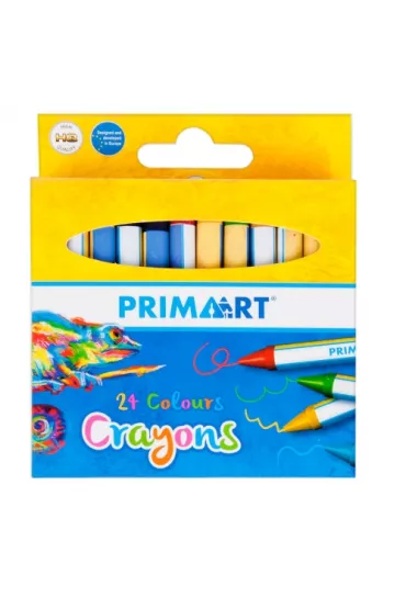 Prima Art Kredki woskowe 24 szt.