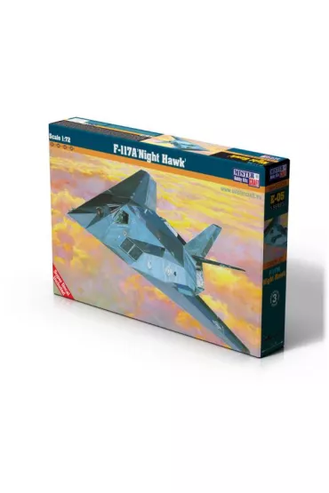 Model samolotu do sklejania F-117A "Night Hawk" 1:72 E-05 Olymp Aircraft