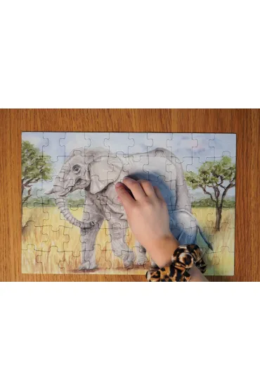 Puzzle 60 el. S�onie Mama Maluje