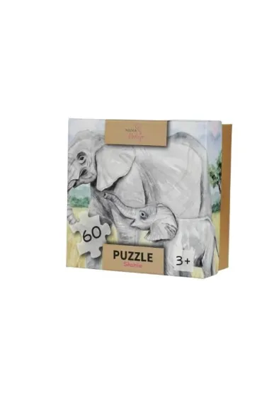Puzzle 60 el. S�onie Mama Maluje
