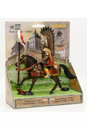 Figurka - Polski husarz XVII w.