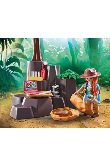 Dinos Playmobil Brachiozaur z poduszkowcem 71819