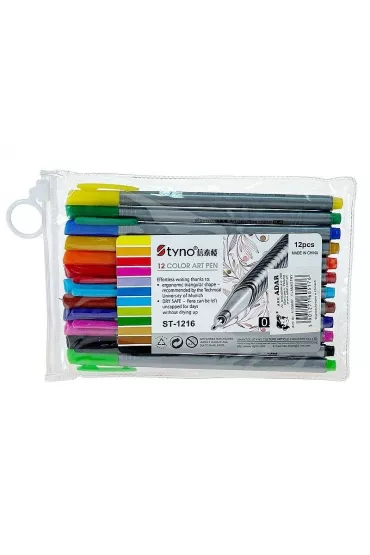 Adar Cienkopisy 12 kolor�w