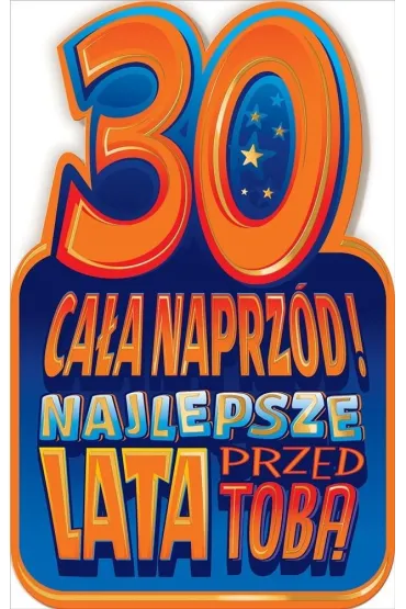 AbCard Kartka okoliczno�ciowa Urodziny 30