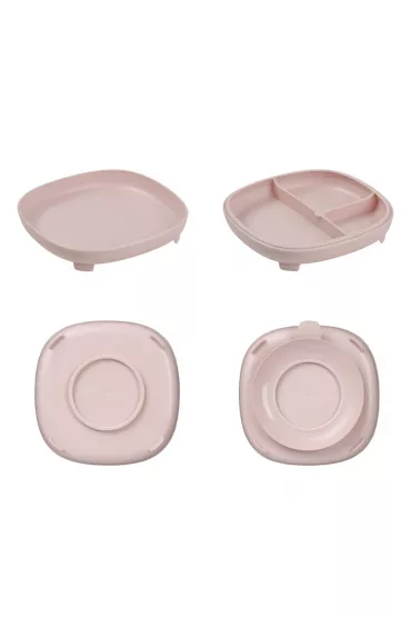 b.box Talerzyk z przyssawk� 2 w 1, r�owy