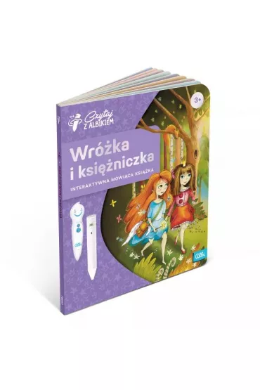 Czytaj z Albikiem. Wr�ka i ksi�niczka. Interaktywna m�wi�ca ksi��ka - Lucie Krystl�kov�