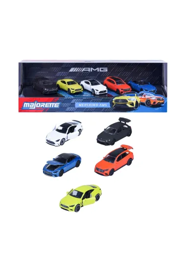 Zestaw pojazd�w Mercedes-AMG Majorette 5szt. Simba