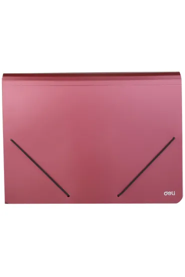 Deli Teczka A4 z gumk� 13-przegr�dek 1szt.mix
