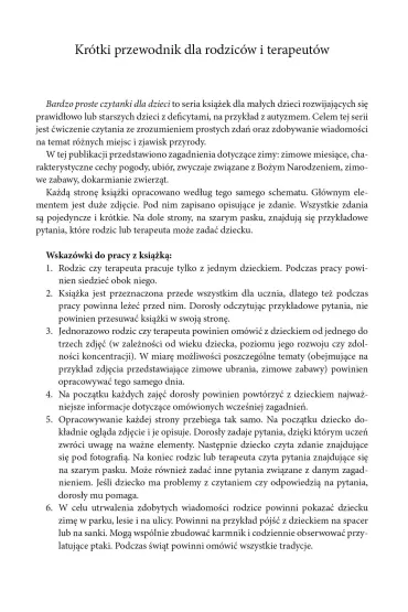 Zima. Bardzo proste czytanki dla dzieci - Magdalena Hinz