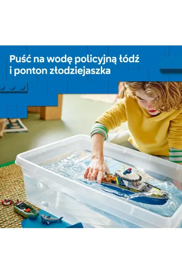 LEGO City Po�cig �odzi� policyjn� 60456