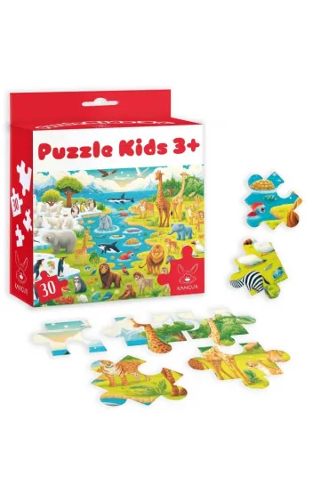 Puzzle 30 el. Kids Dzikie Zwierz�ta 3+ Kangur