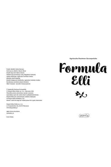 Formu�a Elli. Czytam, bo lubi� - Agnieszka  Rautman-Szczepa�ska
