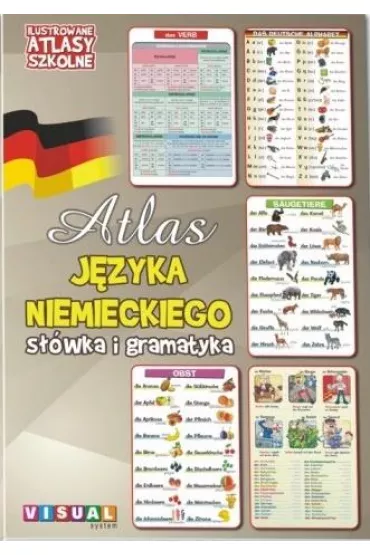 Ilustrowany atlas szkolny. Atlas j�zyka niemieckiego