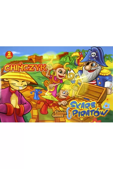 Chi�czyk i Skarb pirat�w - 2 gry planszowe