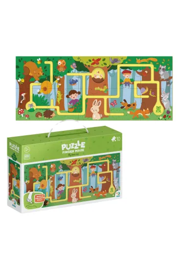 Puzzle labirynt Moja le�na wycieczka 300585 Dodo
