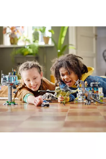 LEGO Jurassic World Atak giganotozaura i terizinozaura 76949